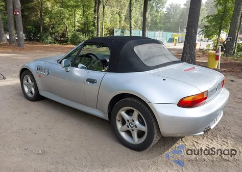 1998 BMW Z3 2.8 from USA, damaged, VIN 4USCJ3335WLC13838